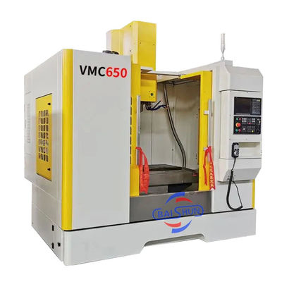 Vmc Cnc เครื่องบดตั้งศูนย์หมุน 3 แกน อัตโนมัติความละเอียดสูง