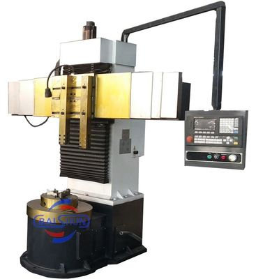 CK5112 เครื่องหมุนโลหะหมุนสะโพกเดียว CNC อัตโนมัติ