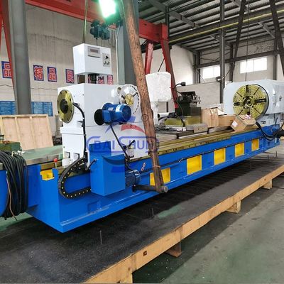 เหล็ก CNC Roll Lathe โลหะ Milling Roll CK8450