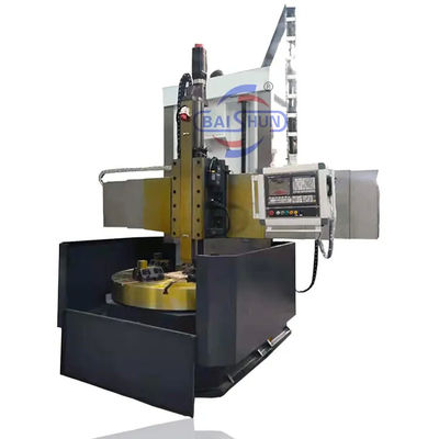 เครื่องหมุน CNC สูงชั้นเดียวที่มีหลุมใหญ่ที่น่าเบื่อ