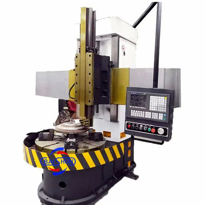 Vtl Cnc เครื่องหมุนตั้งด้วยเครื่องมือจริง Siemens เครื่องควบคุม