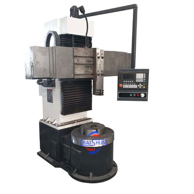 อัตโนมัติตั้งหอคอย Lathe Cnc Vtl ระบบ Fanuc การเดินทางใหญ่