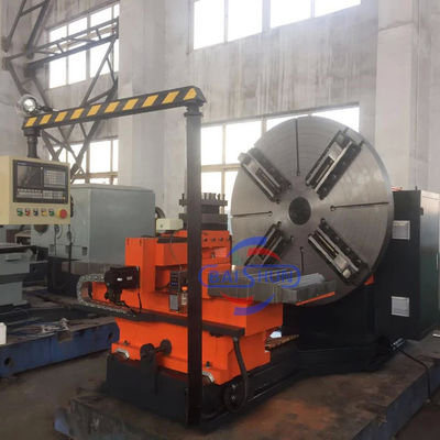 มือการลงพื้น Lathe ท่าตรง CNC หน้า Lathe เครื่องสําหรับรถยนต์ยาง Mold