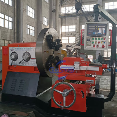 CNC หัวใหญ่หน้า Lathe เครื่องจักรกล Universal ยาง Mold Machining