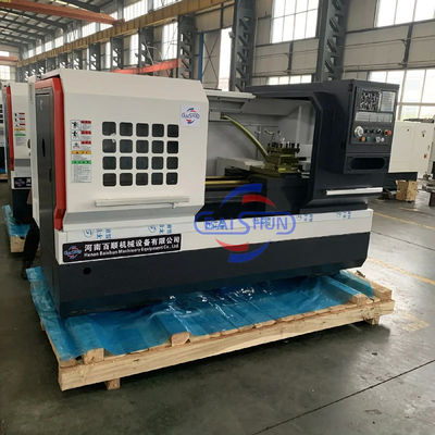 เครื่อง CNC ล้อ Lathe เครื่องทํางานหนัก อัตโนมัติ Torno เตียงเรียบ
