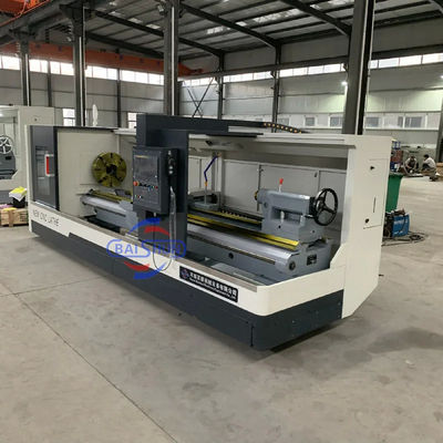 CAK6180 Flat Bed CNC Lathe เครื่องหมุนอัตโนมัติแบบแนวราบ การหมุน