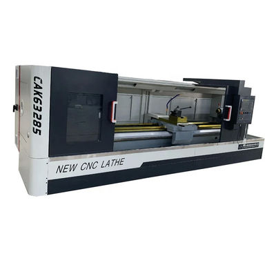 CK6150 เครื่องหมุน CNC แบบแนวราบ ความละเอียดสูง เครื่องจักรกลเตียงราบ