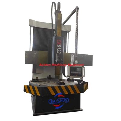 โต๊ะทํางานขนาดใหญ่ CNC ตึกตั้ง Lathe VTL เครื่องมือหมุนโลหะ