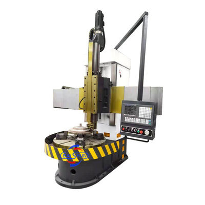 CNC การควบคุม Fanuc VTL เครื่องมือการแปรรูปหมุนแบบตั้ง