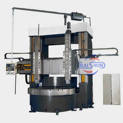 คุณภาพสูงภาระหนักตั้งหอคอย Lathe CNC คอลัมน์คู่ตั้ง Lathe