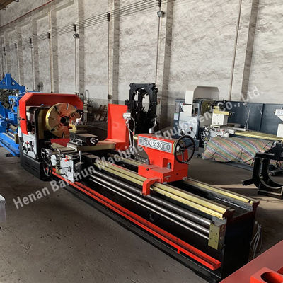 เครื่องกลึงแบบใช้มือแนวนอนสำหรับงานหนักความแม่นยำสูง Cw6180 Cw6280 Lathe Machine