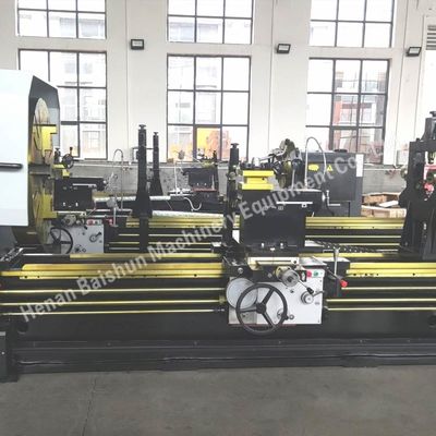 เครื่องกลึงแนวนอนแบบแมนนวล Cw61125q เครื่องกลึงโลหะแนวนอนเตียงกว้าง 600mm