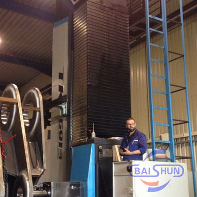 10000-40000kg ความจุของโต๊ะใน CNC ขอบและเครื่องบดแนวราบ