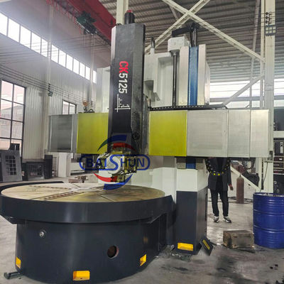Henan Torno Mecanico คารูเซลแนวตั้ง CK5125 เครื่องหมุน CNC