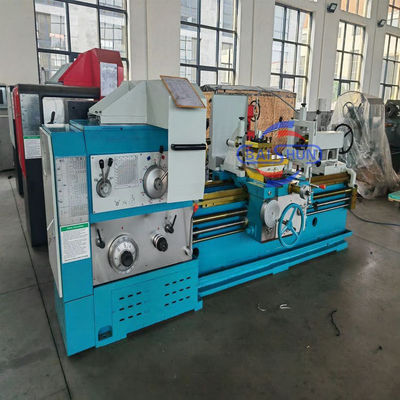 อุปกรณ์กลไกแนวราบ เครื่องหมุนหมุน เครื่องหมุนหมุน Mesin Bubut Universal Lathe