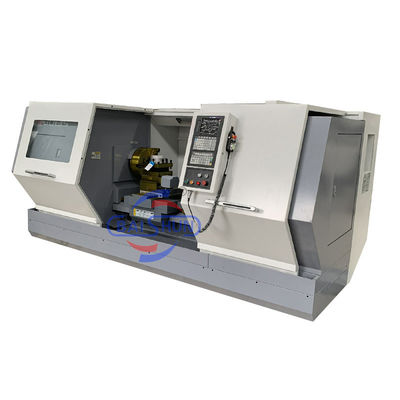 ความแม่นยํา CK6166 โลหะ Lathe แบนเตียงหมุนเครื่องจักร Cnc ทอร์โน Lathe ทอร์โน