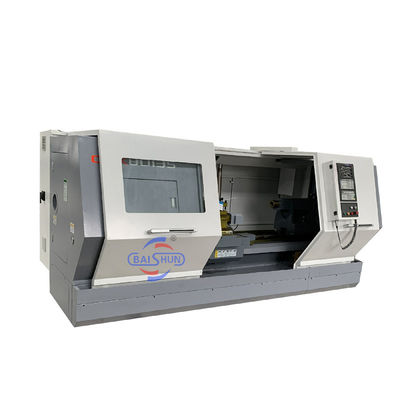 CK6180 อุตสาหกรรมหมุนโลหะ CNC Lathe เครื่องหมุนเตียงราบแนวราบ