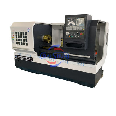Fanuc Cnc Lathe อัตโนมัติ Flat Bed Lathe Desktop ไต้หวัน Cnc เบนจ์ Lathe เครื่อง