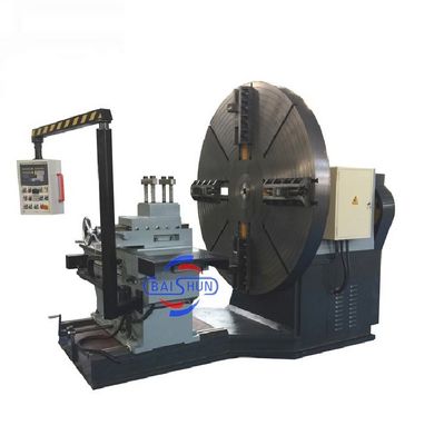 ภาระหนัก เศรษฐกิจ Flange การหมุน Lathe ดิสก์การแปรรูปพื้นหน้า Lathe