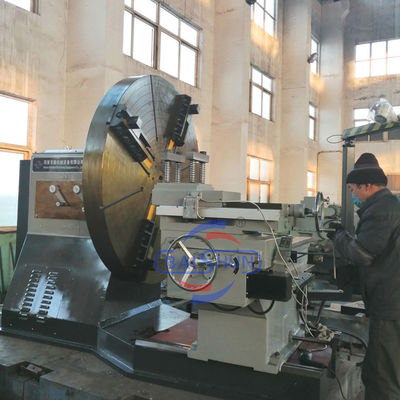 ใบหน้าใหญ่ภารกิจหนัก Flanges การประมวลผล Lathe ท่ามุมมอง Lathe