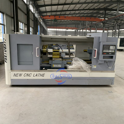ความแม่นยําสูง CK6180 ท่าตรง CNC เตียงราบ อัตโนมัติ 3 Chuck Lathe