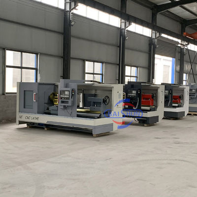 สปินด์เดียว CNC Lathe ความแม่นยําสูงกับ 52/80/105 มม