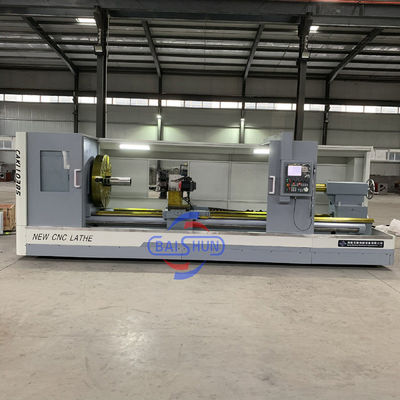 การผลิตที่ทันสมัย สําคัญความละเอียด CNC Lathe กับ 52/80/105 Spindle Bore