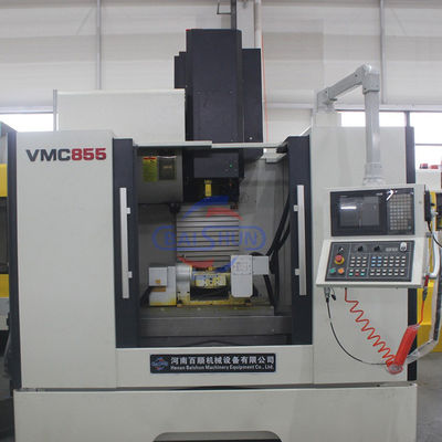 VMC850 แบบสะพาน 3 แกน Torno Lathe Cnc Vertical Milling Machine ศูนย์