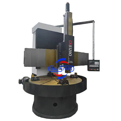 CK5116 เครื่อง VTL เครื่อง Torno คอลัมน์เดียว CNC สูงหมุนหมุน