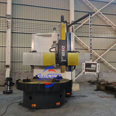 2.5 เมตรการแปรรูป Ck5125 Lathe Cnc Fanuc สูงหอคอย Lathe