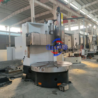ภาระหนัก แบบตั้ง CNC โลหะหมุน Lathe เครื่องมือ VTL