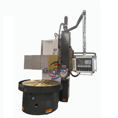 CK5116 2 แกน แบบตั้ง เครื่อง CNC Lathe ความแม่นยําสูง VTL
