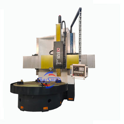 CK5125 เครื่องหมุน Cnc ประสิทธิภาพสูง เครื่องหมุนตั้งแถวเดียว VTL เครื่องหมุน Cnc