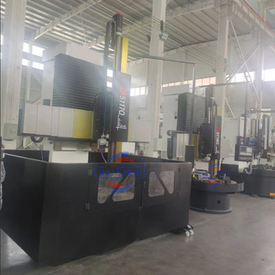 CK5117 VTL โลหะคอลัมน์เดียว CNC สูงหันศูนย์เครื่องหมุน