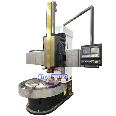 อุตสาหกรรมโลหะหมุน แบบตั้ง คอลัมน์เดียว CNC เครื่องหมุน