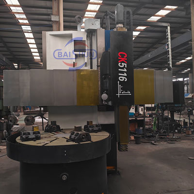 Cnc Single Column Vertical Turret Lathe Cheap Cnc Machine Lathe Gsk System