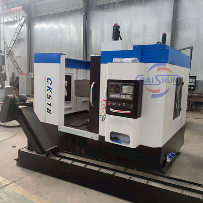 เครื่องกลึงแนวตั้ง Ck51 Cnc พร้อมแกน C สำหรับการกลึงและการกัด เครื่องกลึงแนวตั้งแบบกำหนดเอง