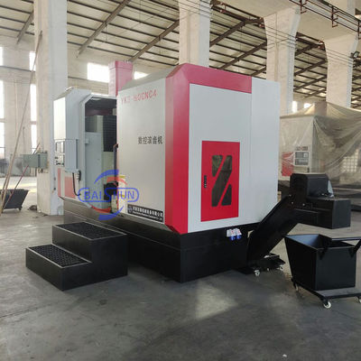 YK3150 4 แกน CNC เครื่องตัดกลมกลมกลม Hobber Hobbing Machine