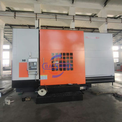 อัตโนมัติตั้งความเร็วสูง CNC 10 โมดูล Gear hobbing เครื่อง
