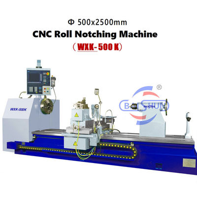 เครื่อง CNC ผลิตผลิตสูง Roll-Notching เครื่องเหล็ก Roller Crescent Grooves