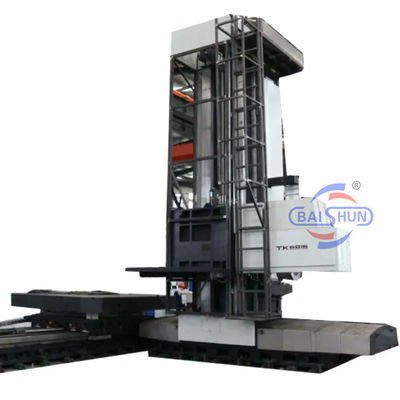 ใหม่เครื่องกัดสากลพิเศษเครื่องเจาะซีเอ็นซีแนวนอนระบบ Fanuc