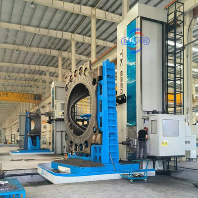เครื่องเจาะและบดแบบตรง Cnc ความแม่นยําสูง 5 หมุนศูนย์การแปรรูป
