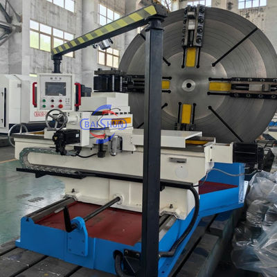 ความละเอียดสูง Horizontal Flange ปลายหน้า การประมวลผลหน้าใหญ่ เครื่อง lathes