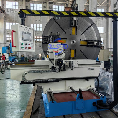 เครื่องหมุนหน้าที่กําหนดเองสําหรับการแปรรูปอัลลูมิเนียม Mold Flange Lathe