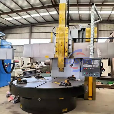 เครื่องกลึงแนวตั้งซีเอ็นซี CK5123 พร้อมเส้นผ่านศูนย์กลางการหมุน 2300 มม. ด้วยราคาที่แข่งขันได้