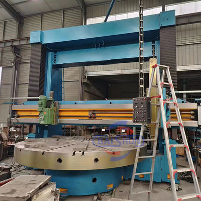 เครื่องกลึงแนวตั้ง CNC พร้อมตัวเปลี่ยนเครื่องมืออัตโนมัติ เครื่องกลึงแนวตั้งขนาดใหญ่ 3 แกน
