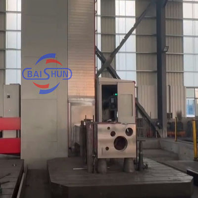เครื่องกัดและเจาะ CNC แนวนอน TK6920 พร้อมแกนหมุน ISO50