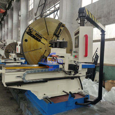C6035 เครื่องแปรรูปโลหะขนาดใหญ่ Torno Flange Turning Face Plate Lathe