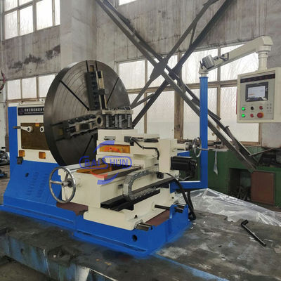 ความมั่นคงสูงปลาย Flange การหมุนหน้าใหญ่ Lathe กับ 3500 มม กว้างสวิง