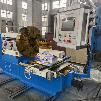 ประเภทพื้น แฟลนจ์ พื้นผิว Lathe สําหรับการหมุนหมุน